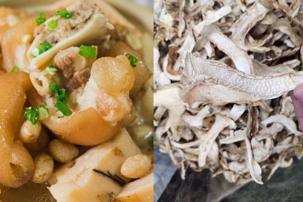 松茸和豬蹄能一起吃嗎，隔夜的松茸雞湯還能吃嗎