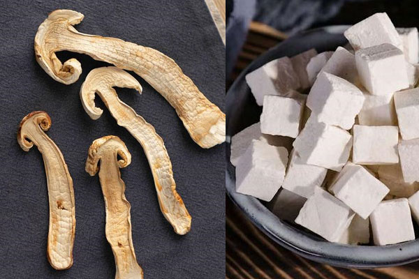 干松茸可以和茯苓一起燉湯嗎，干松茸能包餃子吃嗎