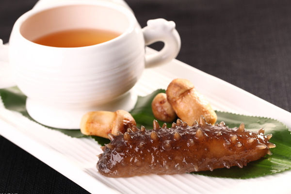 冰凍松茸燉遼參