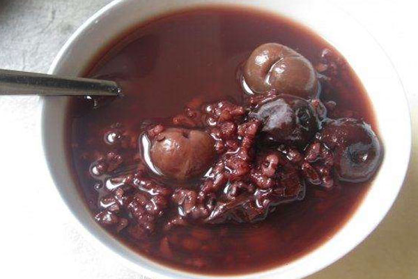 FD凍干松茸紅棗黑米粥怎么做好吃