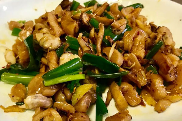 新鮮松茸白貝蘿卜小炒王怎么做好吃