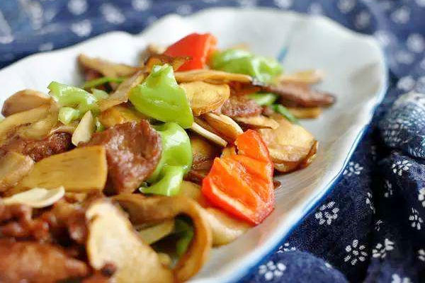 新鮮松茸和牛肉怎么炒好吃