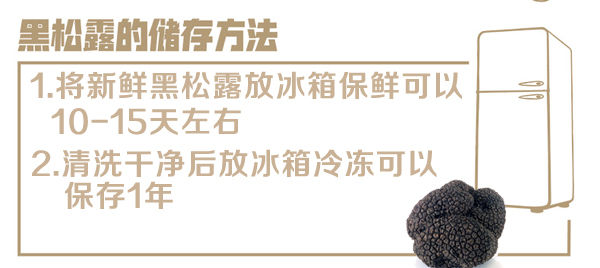黑松露的保存方法