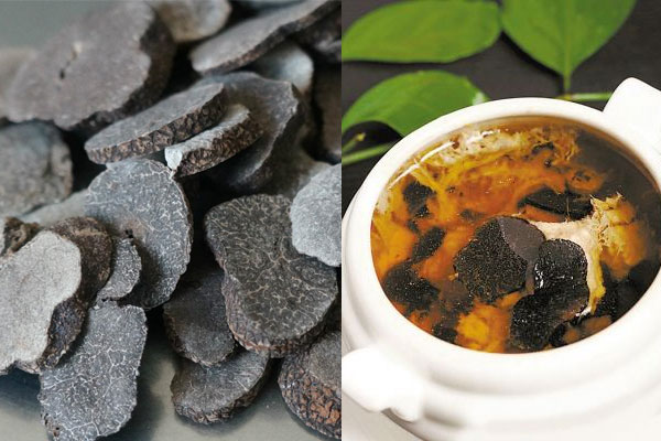 干黑松露菌燉排骨放多少