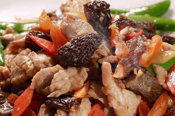 新鮮羊肚菌炒肉怎么做才好吃