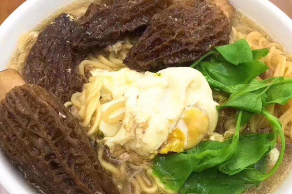 羊肚菌菜心湯面的食用禁忌