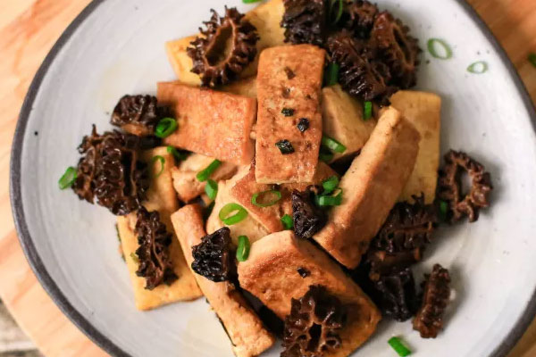 羊肚菌燒豆腐怎么做才好吃