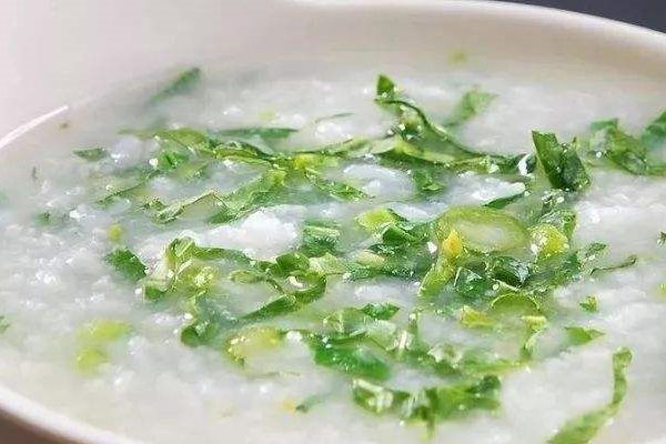 羊肚菌青菜粥的做法竅門
