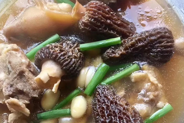羊肚菌黃豆豬腳湯怎么做才好吃