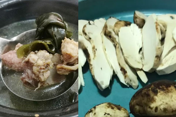 松茸可以和海帶一起燉豬骨嗎 松茸可以和海帶一起燉豬骨嗎