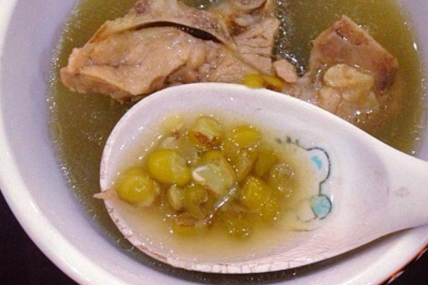 牛肝菌綠豆湯的做法