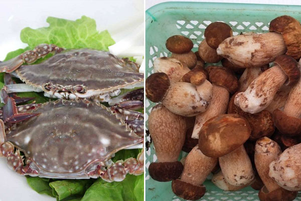 牛肝菌和螃蟹可以一起吃嗎