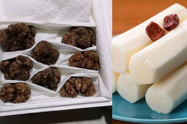 松露可以和山藥一起吃嗎，松露可以和胡蘿卜一起吃嗎