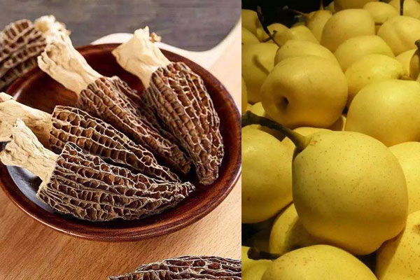 羊肚菌可以和四物湯一起燉嗎，羊肚菌雪梨片可以一起煲湯嗎