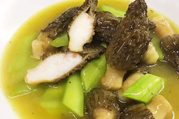 羊肚菌絲瓜湯的做法以及食用禁忌