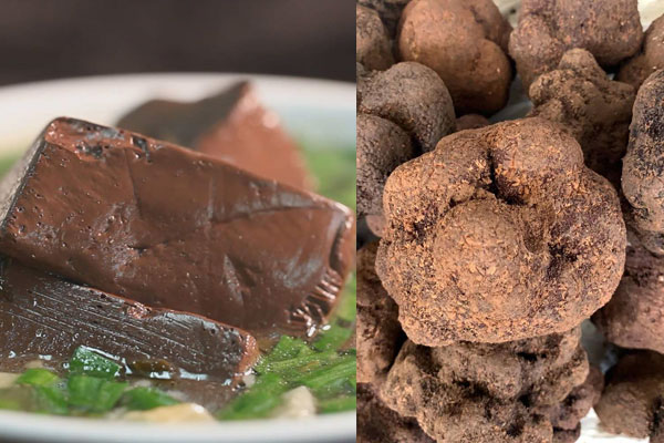 松露、豬血同吃的禁忌