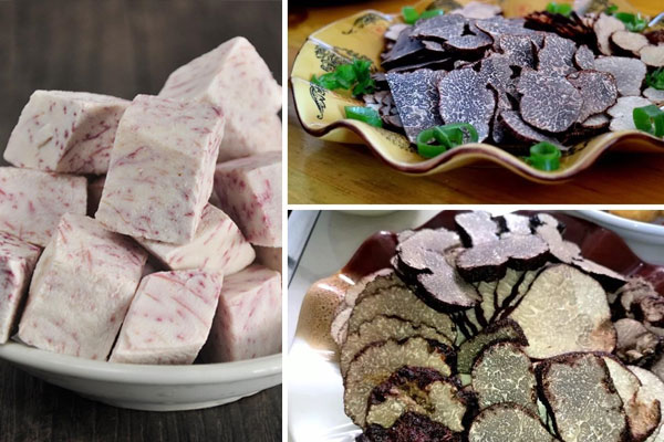 松露可以和香芋蒸著吃嗎，松露和白玉菇的食用禁忌