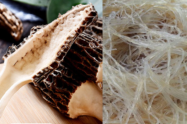 羊肚菌蒸粉絲的做法以及竅門