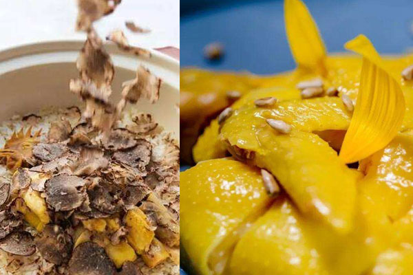 黑松露葵花雞的做法，什么是葵花雞