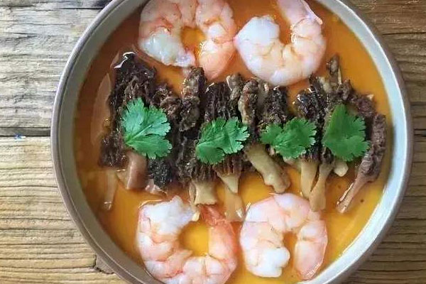 羊肚菌鮮蝦蒸蛋怎么做 羊肚菌鮮蝦蒸蛋怎么做