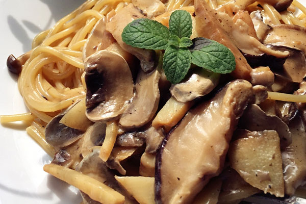 黑松露菌菇意面用的是哪些菇