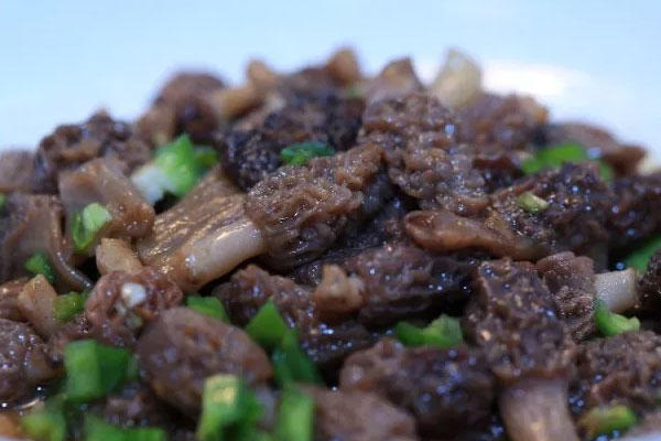 青椒涼拌羊肚菌的做法 青椒涼拌羊肚菌的做法