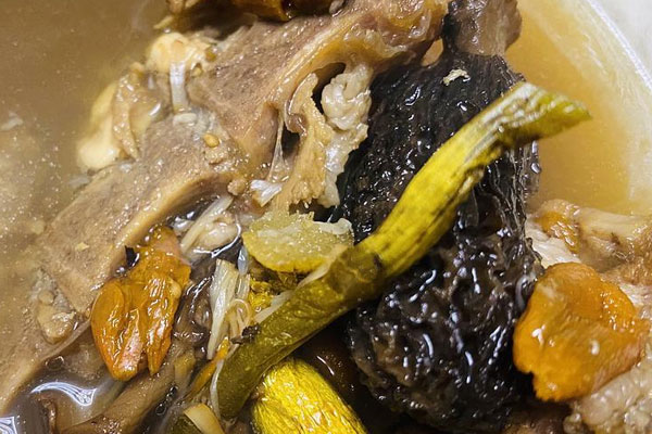 羊肚菌魚膠燉羊肉行嗎