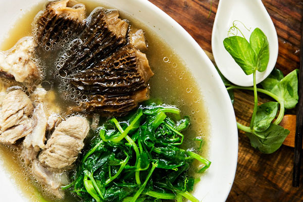 羊肚菌豆苗湯的做法，是回奶還是下奶