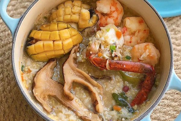 松茸鮑魚龍蝦粥的做法，有哪些功效作用