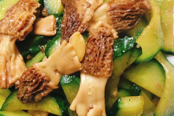 羊肚菌素炒青瓜的做法，有哪些食用禁忌