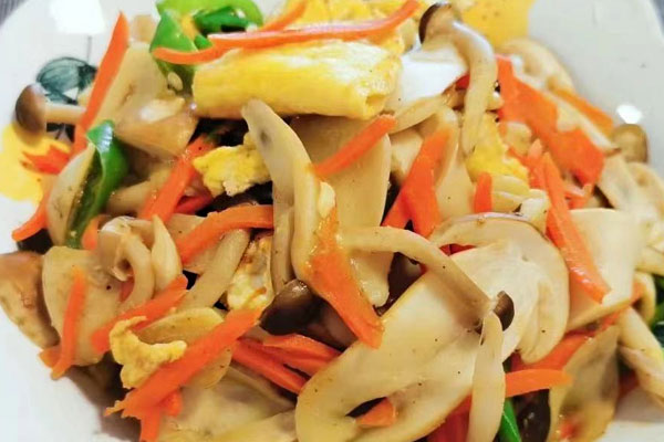 松茸海鮮菇炒蛋的做法，有哪些功效作用