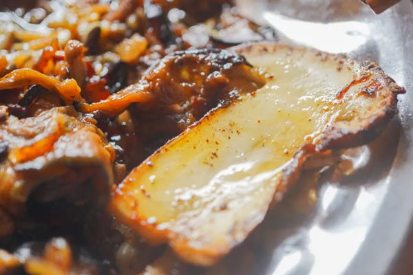 吃松茸的小竅門