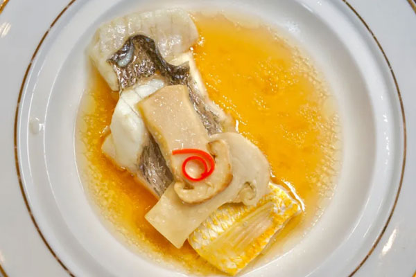 松茸花雕蒸大黃魚的做法，蒸多少分鐘最好