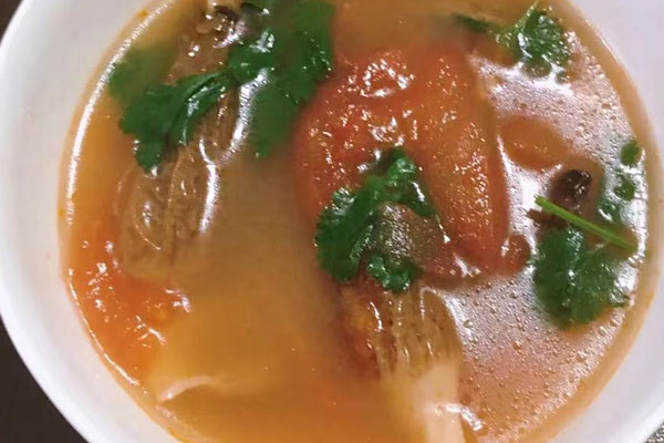 羊肚菌番茄湯怎么做好喝，有哪些食用禁忌