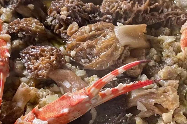 羊肚菌肉末蒸螃蟹的做法，有哪些食用禁忌