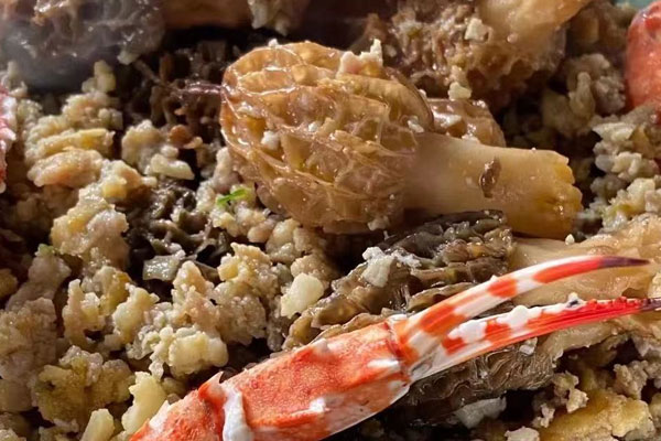 羊肚菌肉末蒸螃蟹的功效作用 羊肚菌肉末蒸螃蟹的功效作用