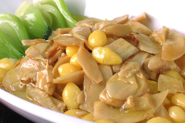 松茸燴白果怎么做好吃，有哪些功效作用