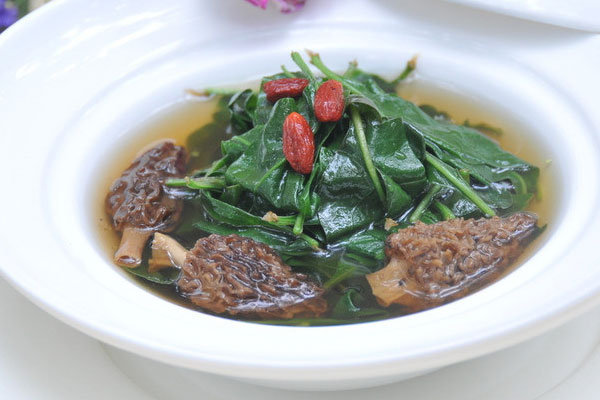 羊肚菌枸杞葉湯的做法，有哪些食用禁忌