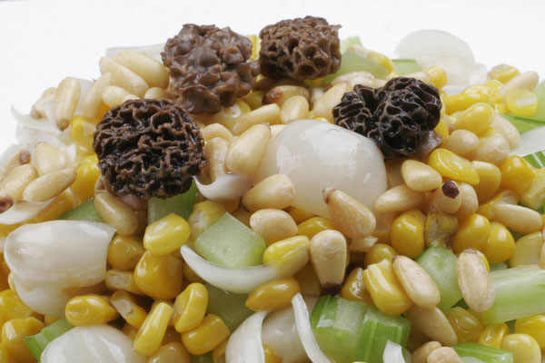 羊肚菌玉米炒松仁的做法，有哪些營養(yǎng)價值