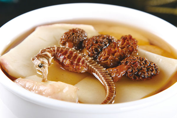 羊肚菌海馬蘋果湯的做法，有哪些功效作用