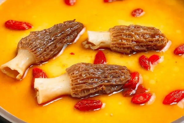 羊肚菌枸杞蒸蛋的做法，有哪些功效作用