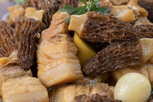 羊肚菌家常紅燒肉怎么做好吃，有哪些功效作用