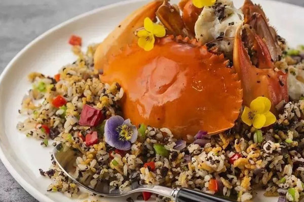 黑松露香米炒蟹的做法，有哪些功效作用