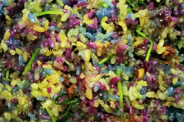 松茸五色糯米飯的做法，有哪些營養(yǎng)價(jià)值