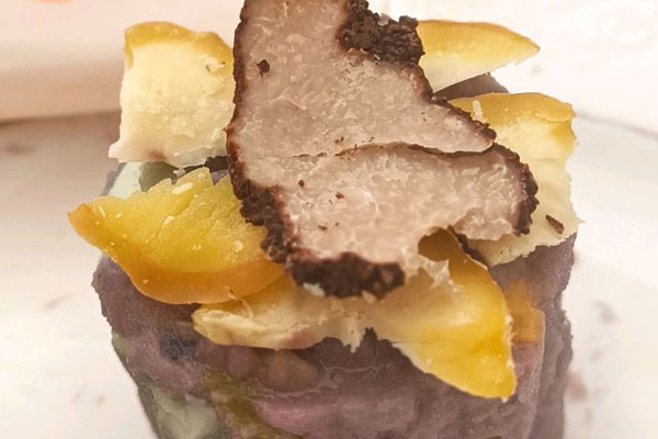 黑松露土豆紫薯糕的做法，有哪些功效作用