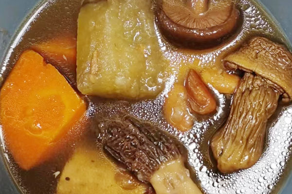 羊肚菌香菇冬瓜湯的做法，有哪些功效作用