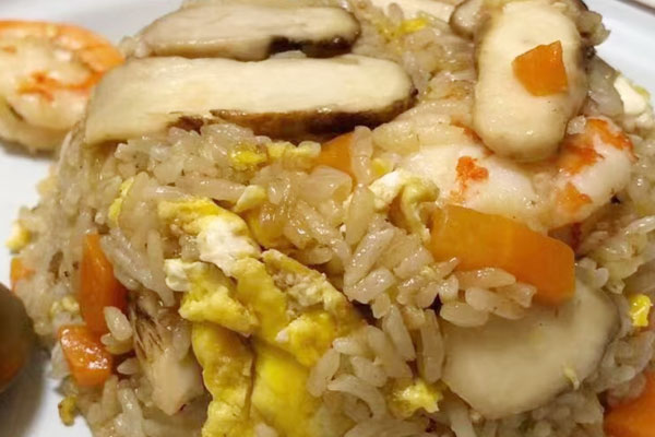 松茸蝦仁蛋炒飯的做法，有哪些功效作用